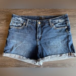Women’s Silver Jean’s Shorts - Size W31/L4